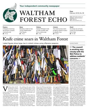 Waltham Forest Echo #35, February 2018