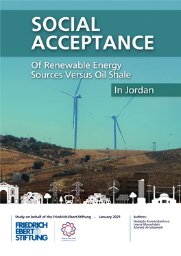 Social Acceptance of Renewable Energy Sources Versus Oil Shale In