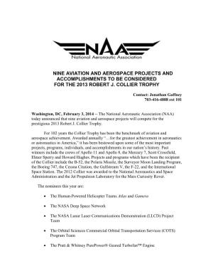 The National Aeronautic Associaiton
