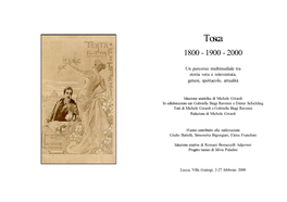 Tosca 1800 - 1900 - 2000