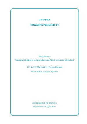 Tripura Towards Prosperity