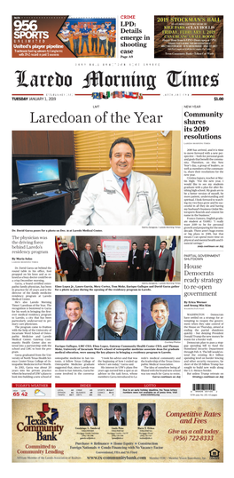 Laredoan of the Year Shares Its 2019 Resolutions