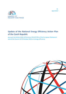 Update of the National Energy Efficiency Action Plan of the Czech