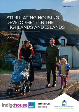 Stimulating Housing Development in the Highlands and Islands
