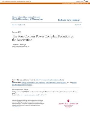 The Four Corners Power Complex: Pollution on the Reservation