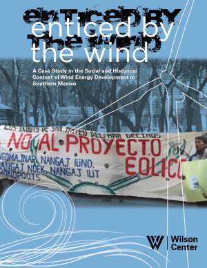 A Case Study in the Social and Historical Context of Wind Energy Development in Southern Mexico