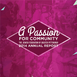 2014 Foundation Initiative, a $1 Million Matching Constituents and the World Jewish Community
