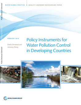 Policy-Instruments-For-Water-Pollution