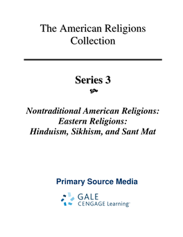The American Religions Collection Series 3