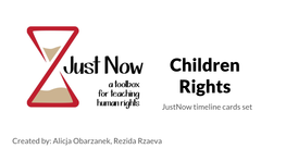 Children Rights Justnow Timeline Cards Set