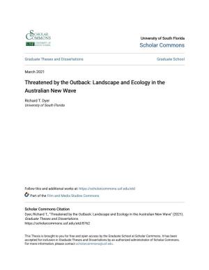 Landscape and Ecology in the Australian New Wave