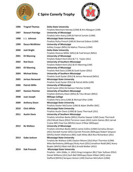 A PDF of Past Winners
