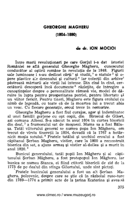 (1804-1880) De Dr. ION MOCIOI