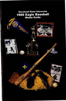 Morehead State University 1986 Eagle Baseball