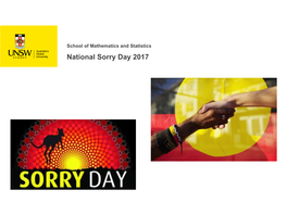 National Sorry Day 2017 National Sorry Day - History