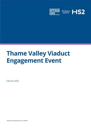 Thame Valley Viaduct Engagement Event