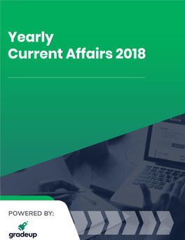 Current Affairs Year Book 2018 PDF