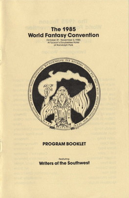 1985 World Fantasy Convention Program Book