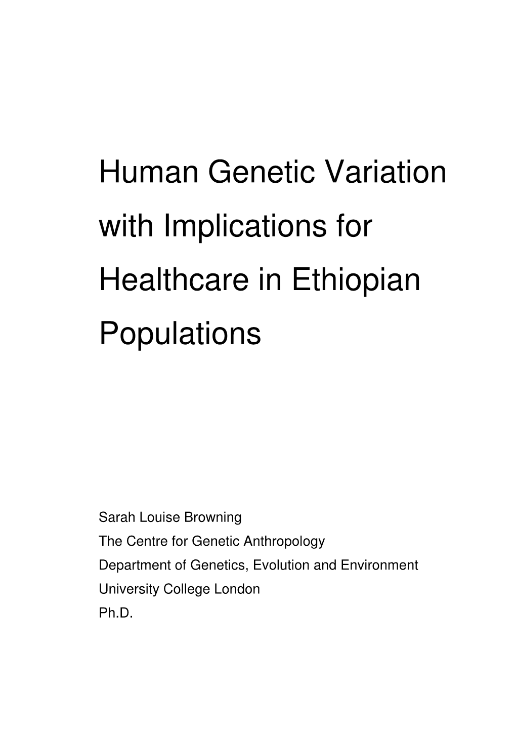 human-genetic-variation-with-implications-for-healthcare-in-ethiopian