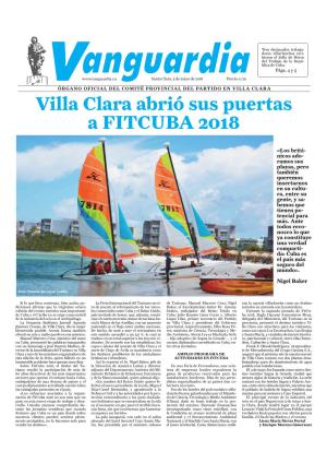 Villa Clara Abrió Sus Puertas a FITCUBA 2018