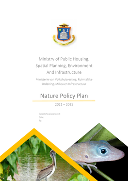 Nature Policy Plan