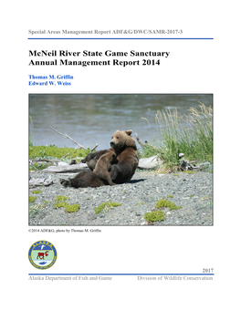 Mcneil River State Game Sanctuary Annual Management Report 2014