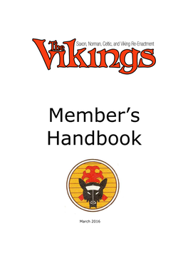 The Vikings Members Handbook