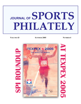 Journal of Sports Philately