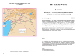 The Hittites United