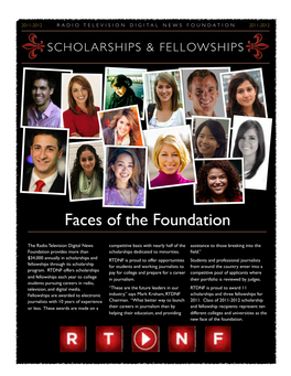 2011-2012 Scholarship and Fellowships