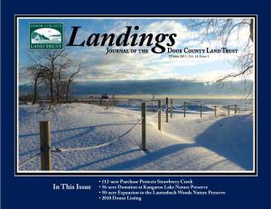 Landings- Winter 2011