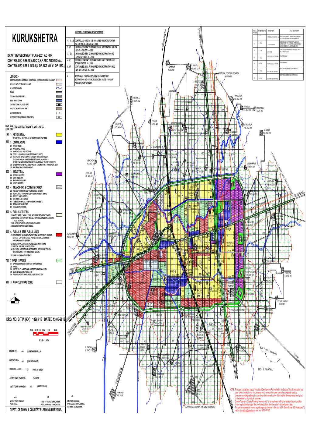 KURUKSHETRA II) M - 2 (A) NO