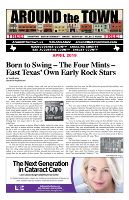 The Four Mints – East Texas’ Own Early Rock Stars by Terri Lacher Talacher@Sbcglobal.Net