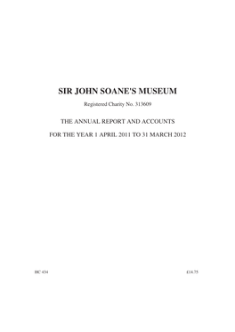 Sir John Soane's Museum