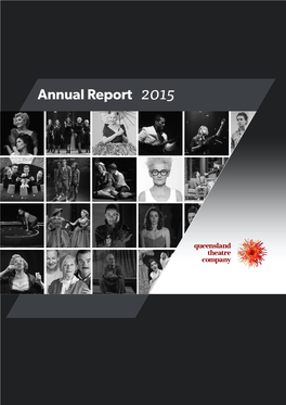 Annual Report 2015 Cover Photographs, Top – Bottom: 1