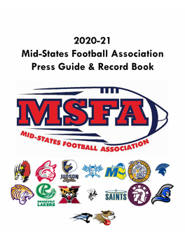 MSFA Press Guide