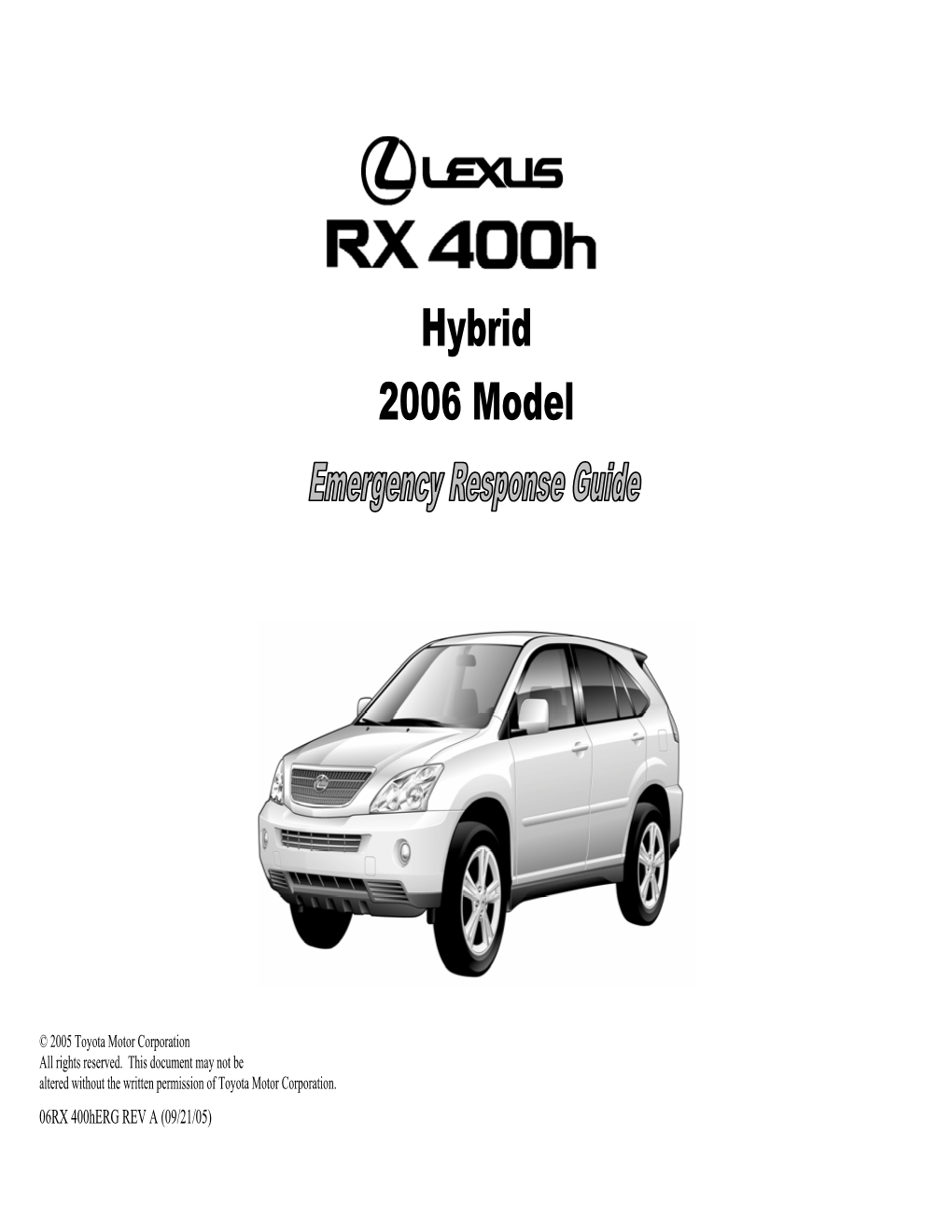 Hybrid 2006 Model