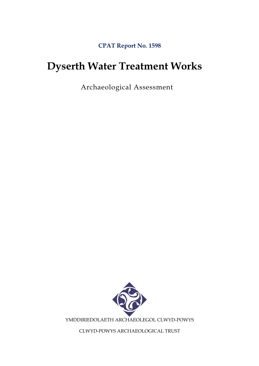 Dyserth Water Treatment Works