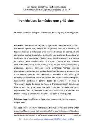 Iron Maiden: La Música Que Gritó Cine