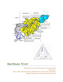 Bourbeuse River Watershed and Inventory Assessment