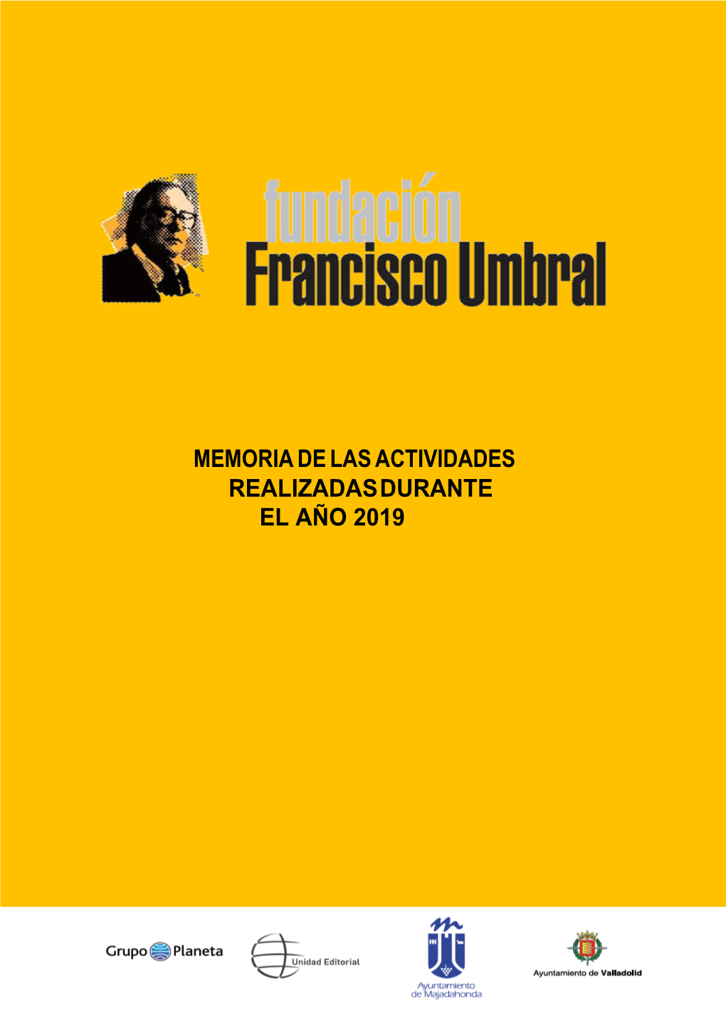 Memoria De Las Actividades Realizadas Durante El Año 2019