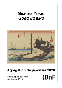 Agrégation De Japonais 2020