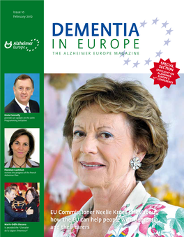 Dementia in Europe the Alzheimer Europe Magazine