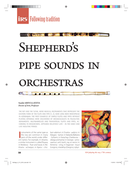 Shepherd's Pipe Sounds in Orchestras