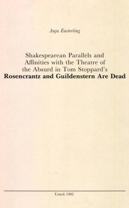 Rosencrantz and Guildenstern Are Dead