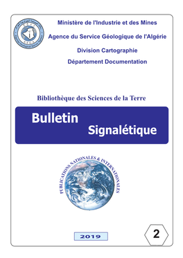Bulletin Signalétique