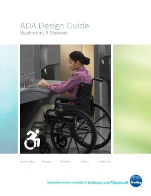 ADA Design Guide Washrooms & Showers
