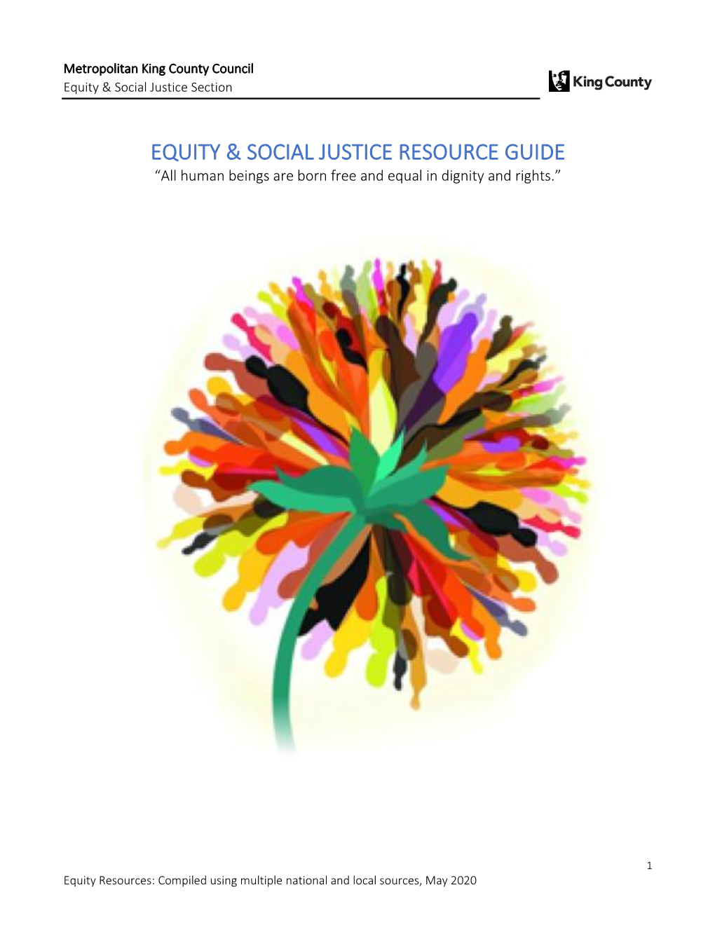 Equity & Social Justice Resource Guide