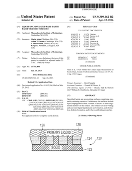 (12) United States Patent (10) Patent No.: US 9,309,162 B2 Azimi Et Al