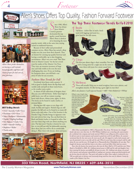 Allen's Shoes Offers Top Quality, Fashion Forward Footwear